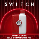 Mr Fog Switch - Disposable Nicotine Vape - Bubble Gang Wild Strawberry Ice