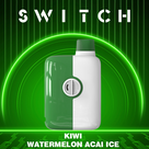 Mr Fog Switch - Disposable Nicotine Vape - Kiwi Watermelon Acai Ice