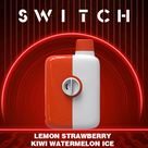 Mr Fog Switch - Disposable Nicotine Vape - Lemon Strawberry Kiwi Watermelon Ice