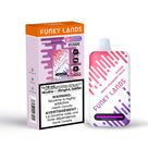 Funky Lands Vi15000 - Disposable Nicotine Vape - Grape Cranberry Peach