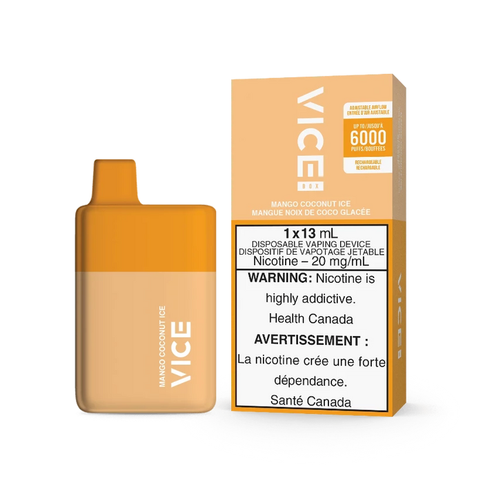 Vice Box - Disposable Nicotine Vape - Mango Coconut