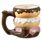Roast and Toast - Ceramic Donut Mug Pipe