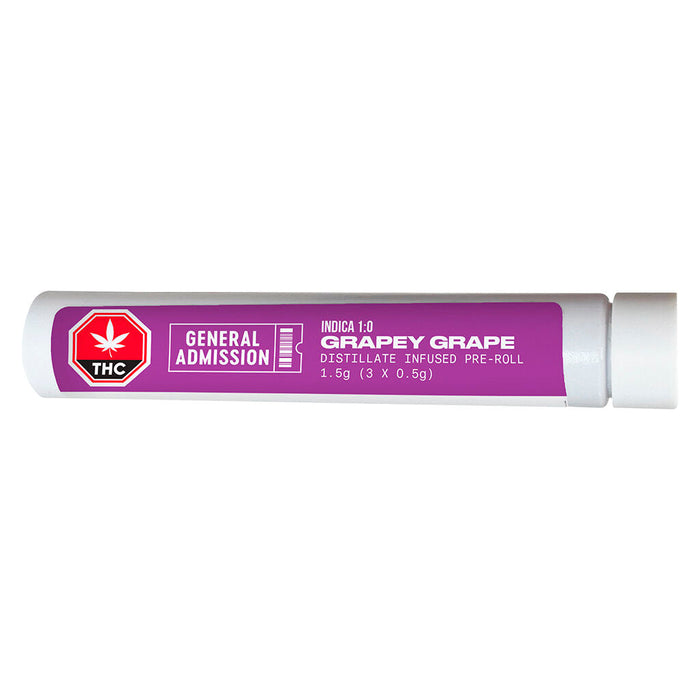 General Admission - Grapey Grape Infused Pre-Rolls