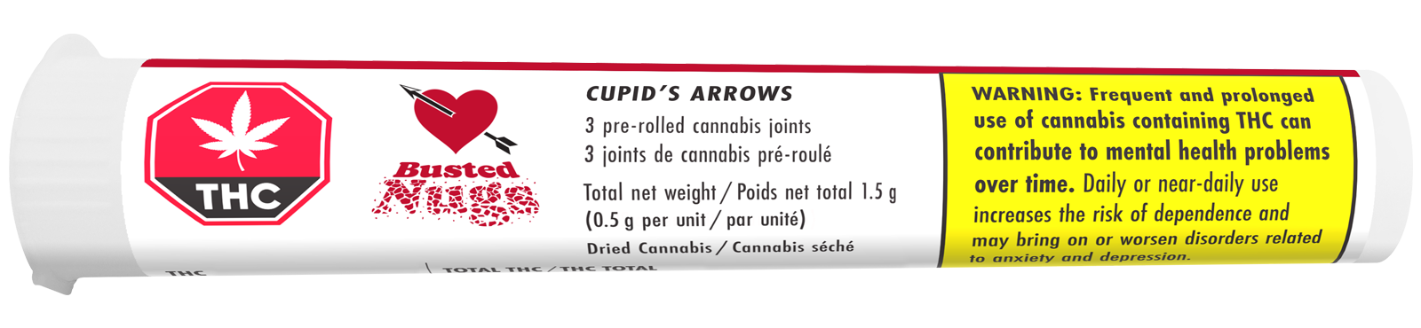 Busted Nugs - Pre-Rolled Cupid's Arrows