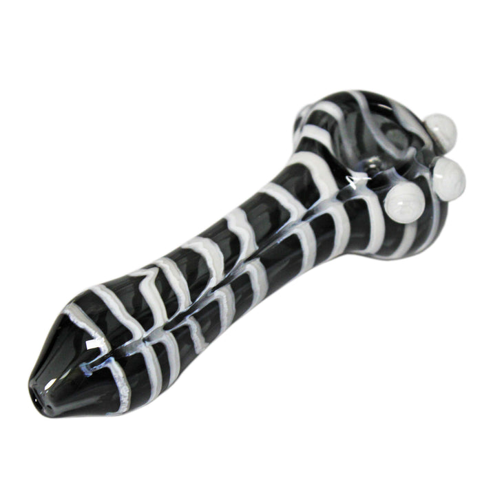 Genuine Pipe Co. - 4" Domino Glass Pipe