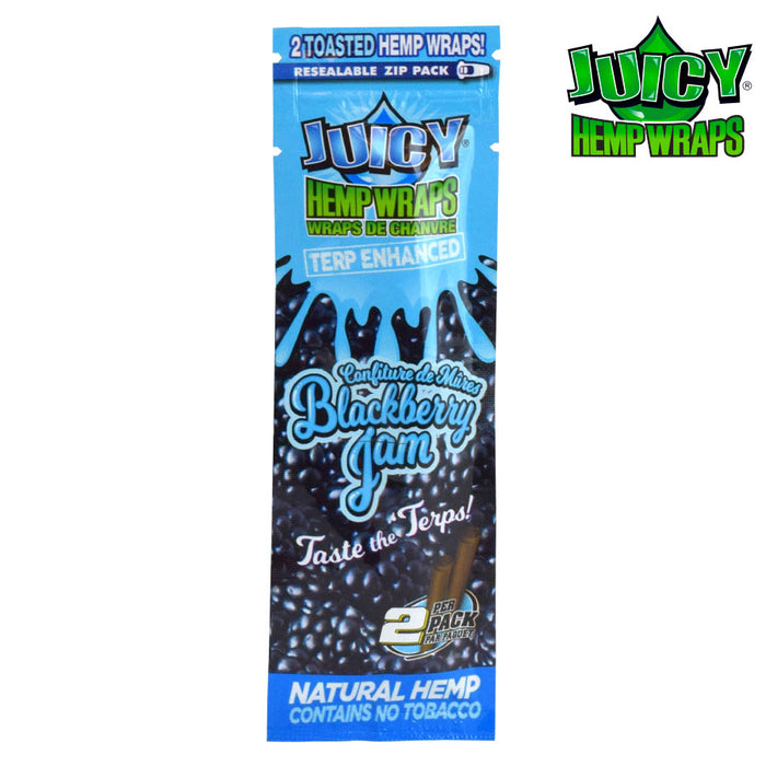 Juicy Jay's - Terp-Enhanced 2X Hemp Wraps
