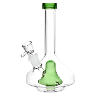 Hues Within - 8.25" Wide Base Glass Water Pipe