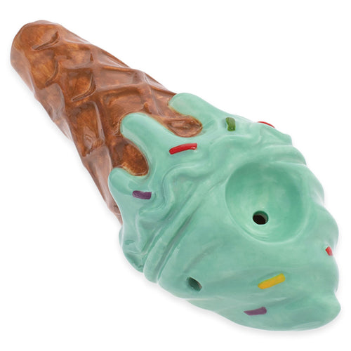 Wacky Bowlz - 4.5" Ceramic Hand Pipe