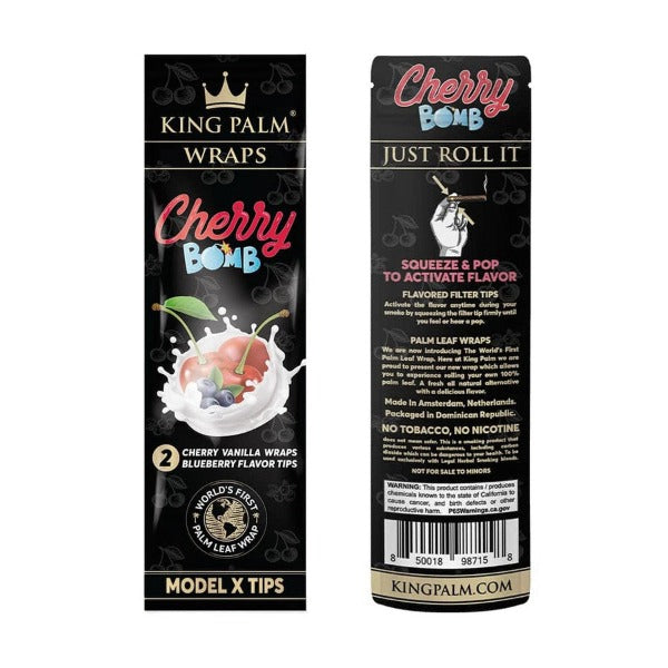 King Palm - Flavoured Blunt Wraps (2 per pack)
