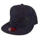 RAW - Black on Black Flex-Fit Hat