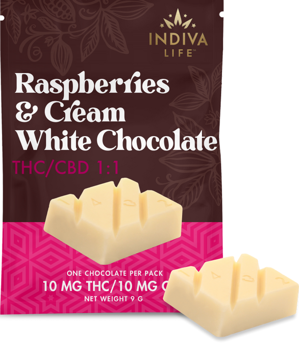 Indiva Life - Raspberries & Cream 1:1 White Chocolate