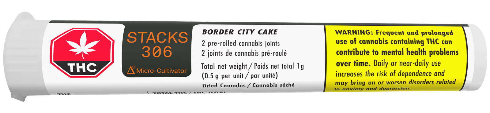 Stacks 306 - Pre-Rolled Border City Cake