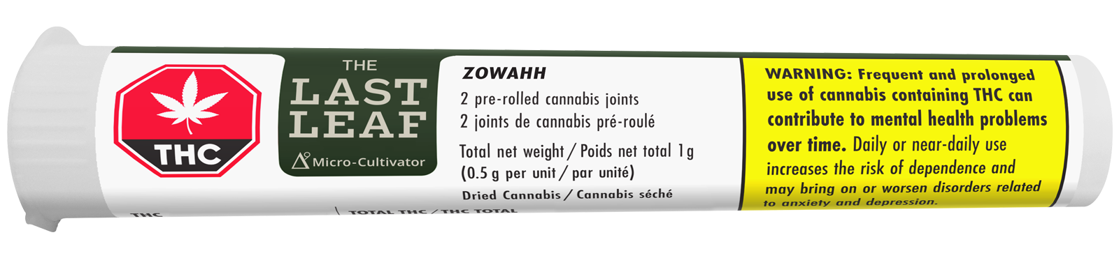 The Last Leaf - Pre-Rolled Zowahh