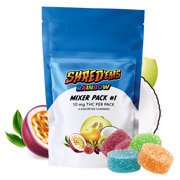 Shred'ems - Rainbow Mixer Pack Gummies