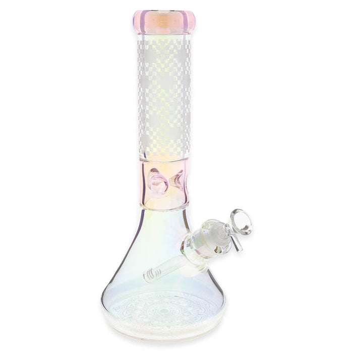 Rainbow - 12.5" Holographic Glass Beaker Bong
