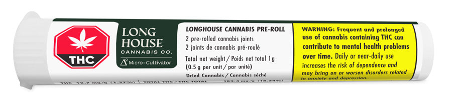 Longhouse Cannabis - Pre-Rolled Longhouse Cannabis