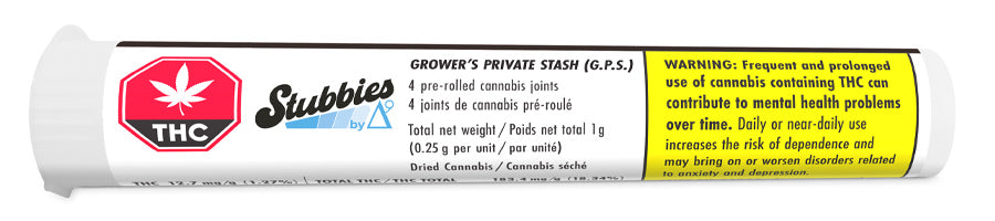 Stubbies - Pre-Rolled Grower's Private Stash