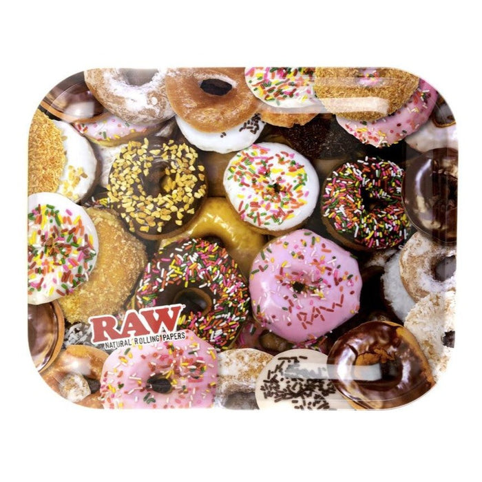 RAW - Metal Rolling Tray - Donut