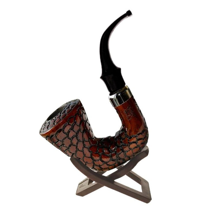 Shire Pipe - 5" Carved Hungarian Calabash Pipe