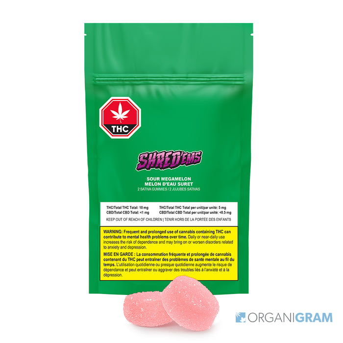 Shred'ems - Megamelon Gummies