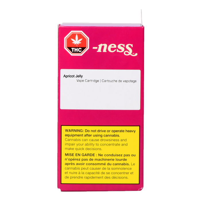 Ness - Apricot Jelly Vape - Cartridge 510