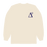 Delta 9 Cannabis - Triangle Logo with Sanskrit Logo Long Sleeves Shirt - Cream