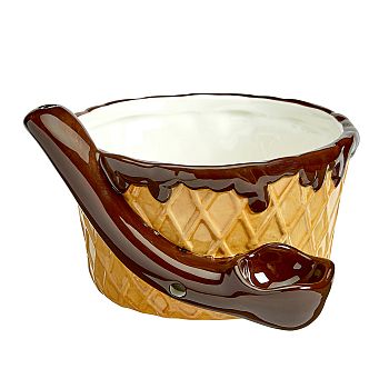 Ceramic - Ice Cream Bowl Pipe