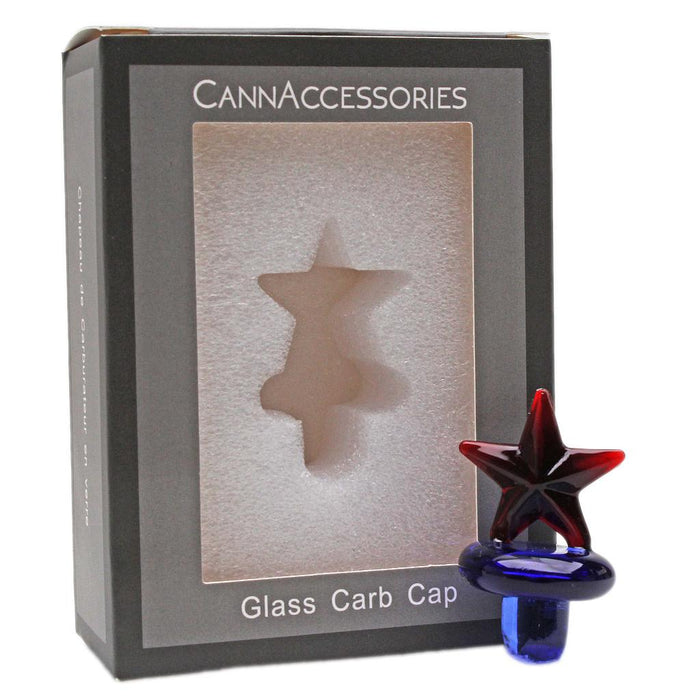 CannAccessories - Star Glass Carb Cap