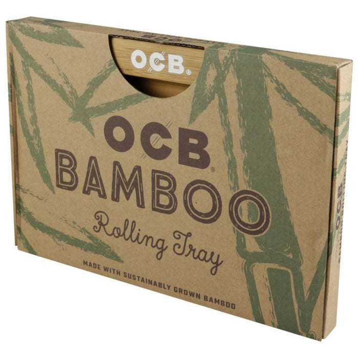 OCB - 9.75" x 7" Bamboo Rolling Tray