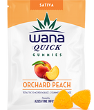 Wana Quick - Orchard Peach Sativa Gummies