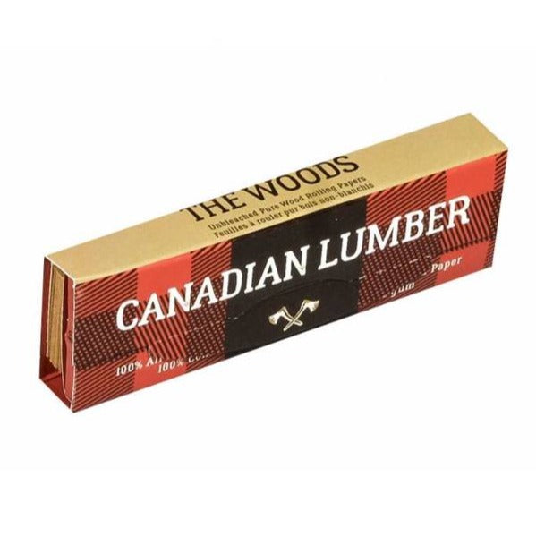 Canadian Lumber - Unbleached Rolling Papers 1.25 w/ Tips